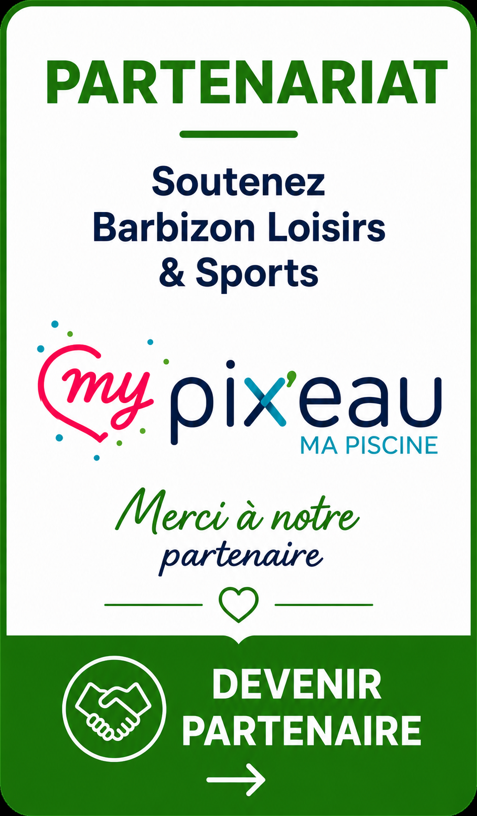Partenariat Barbizon Loisirs et Sports